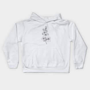 Flower branch Kids Hoodie